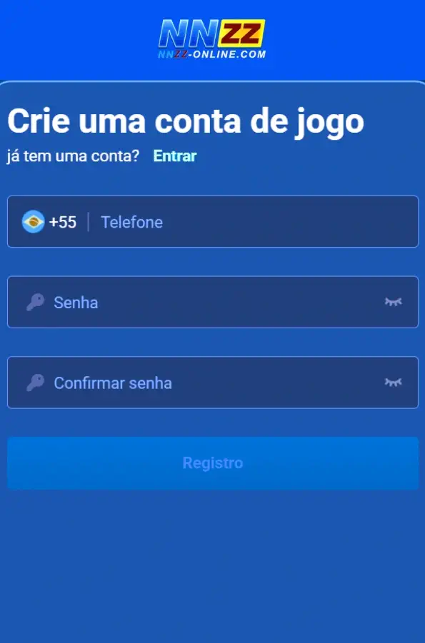 Passo a Passo de Registro